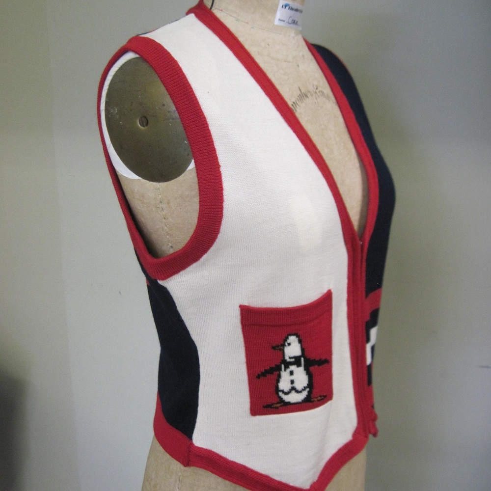 Vintage Penguin Sweater vest - Picture 2 of 5